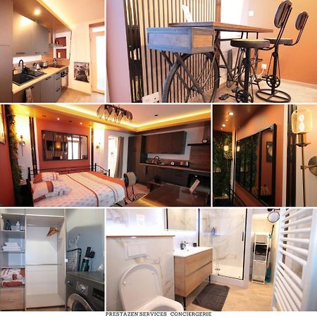 Luxury Studio, Rez De Chaussee, Parking Prive Video Surveillance, Canape Haute Qualite Convertible Couchage 2 Personnes, Centre Ville Proche, Restaurant, Boulangerie 2 Minutes A Pied, Terrasse - 800Metre Carre De Terrain - Gere Par Presta-Zen'Service Βερντέν Εξωτερικό φωτογραφία